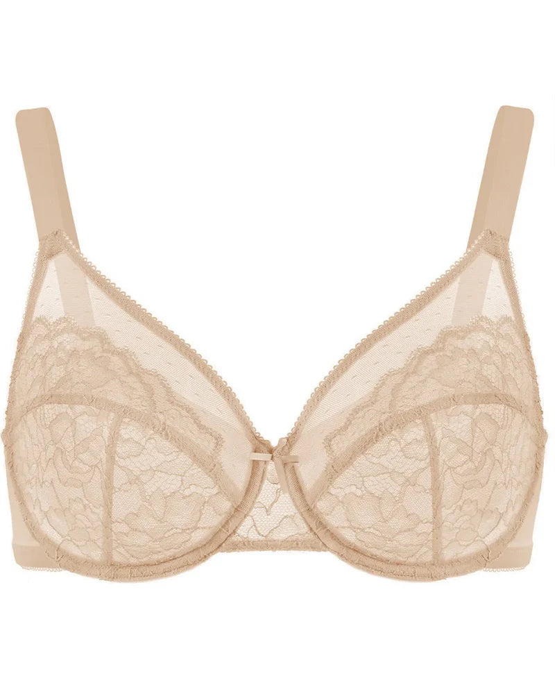 Enchante Unlined Lace Underwire Bra