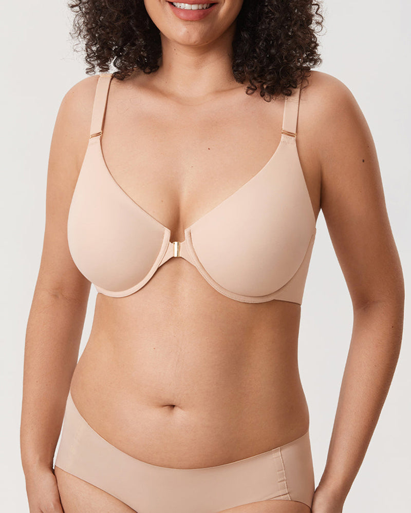 Convertible X-Back Front Closure Bra