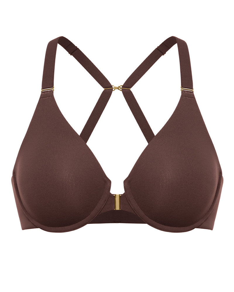 Convertible X-Back Front Closure Bra