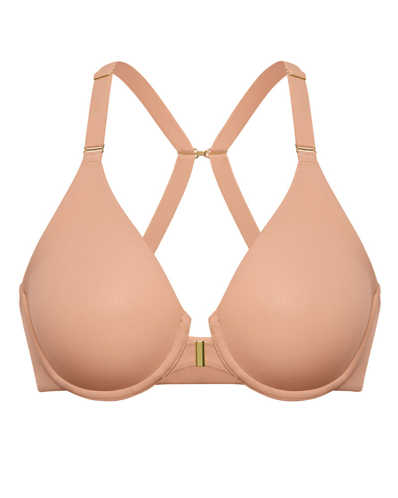 Convertible X-Back Front Closure Bra