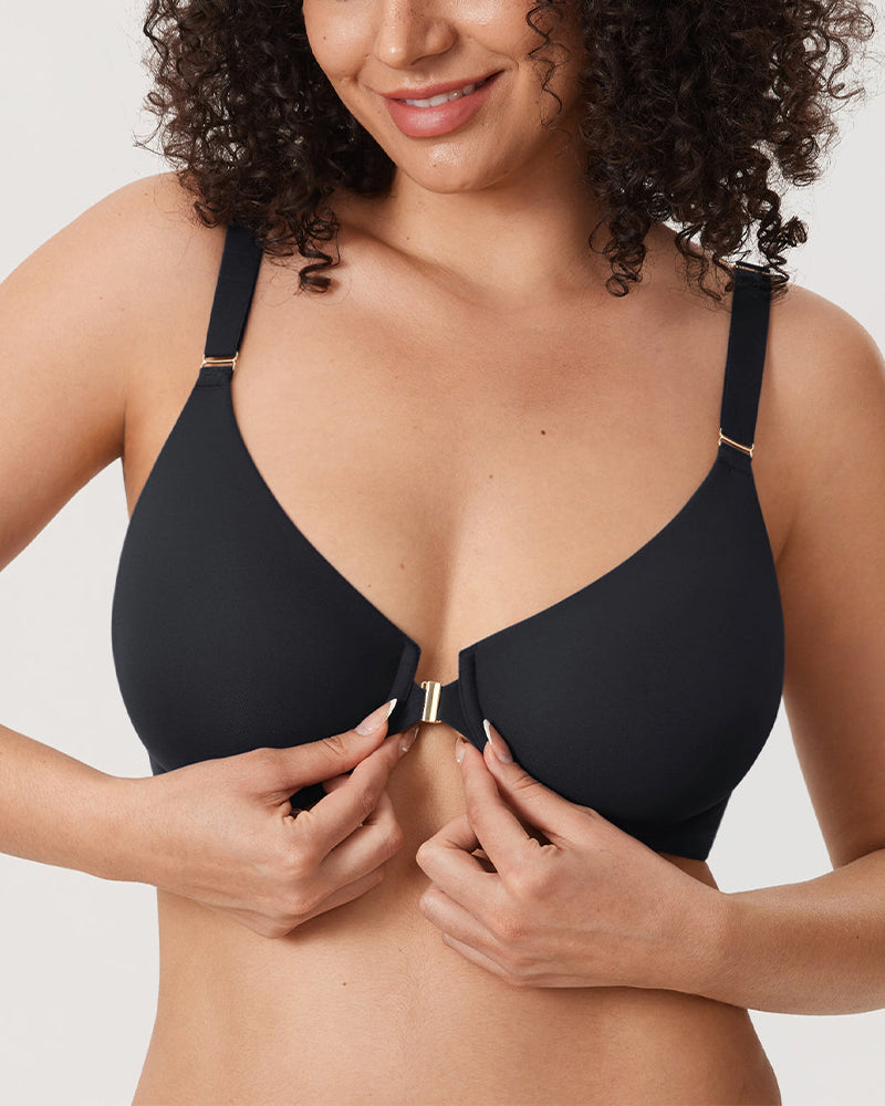 Convertible X-Back Front Closure Bra