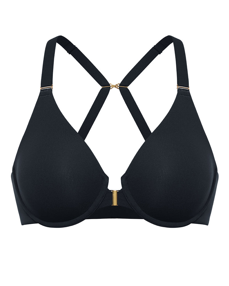 Convertible X-Back Front Closure Bra