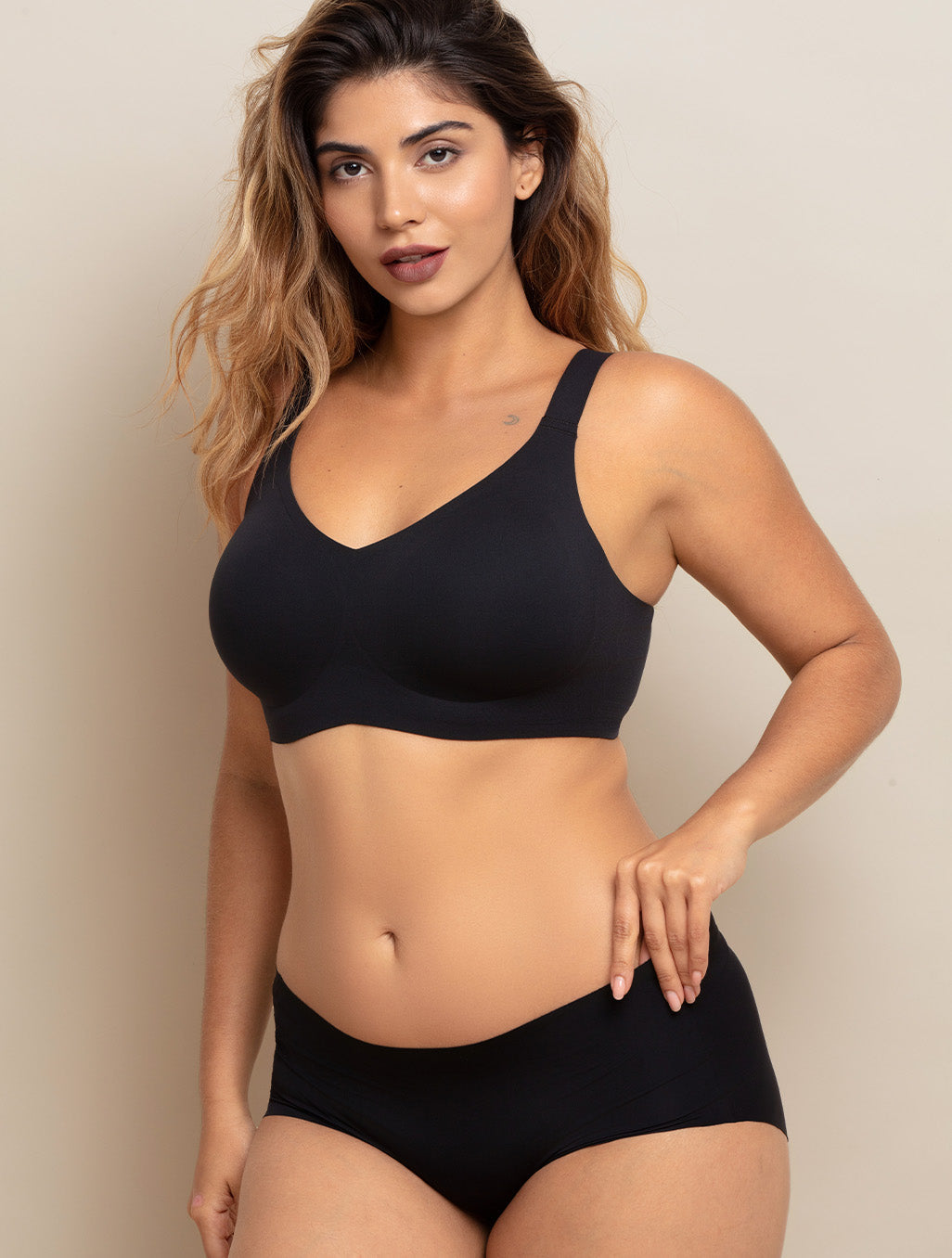 Bombonds 3D Perforated Deep Cups Comfortable Bra
