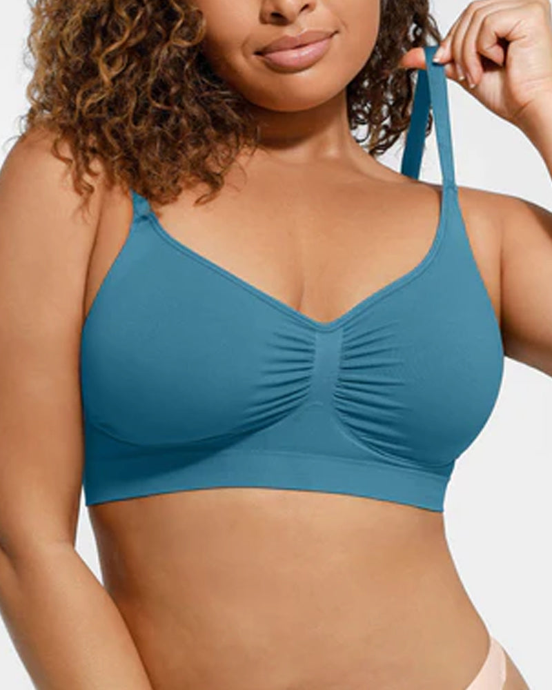 Women's Full Coverage Non-Padded Wireless Sculpt Bra