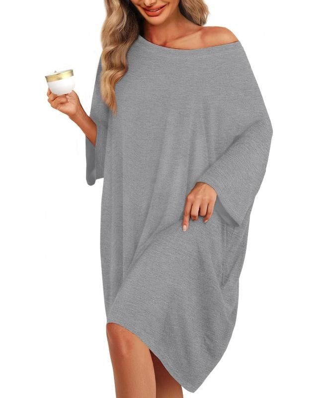 Women's Plus Size Bamboo Viscose Nightgown