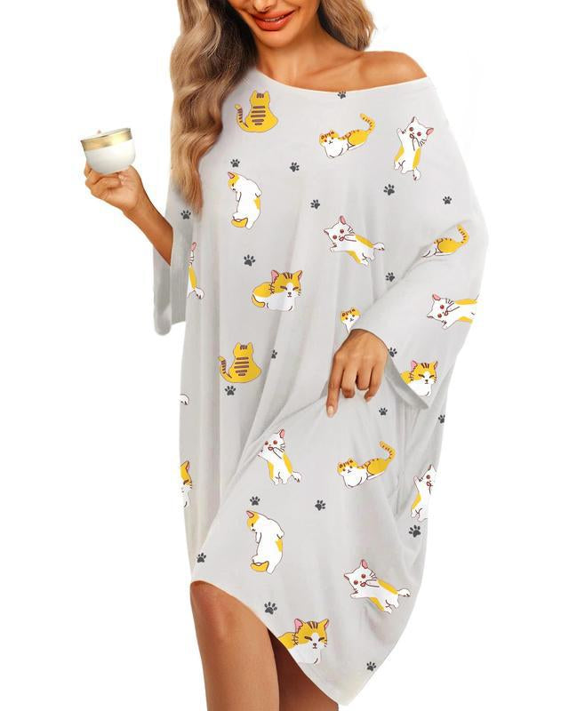 Women's Plus Size Bamboo Viscose Nightgown
