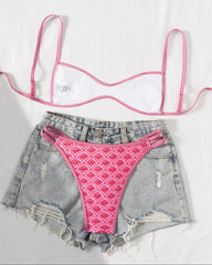 Two-Piece Set Women's Floral Print Bikini Set