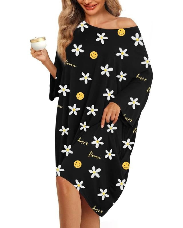 Women's Plus Size Bamboo Viscose Nightgown