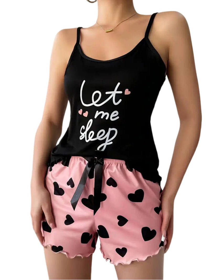 Cute Butterfly Lounge Pajama Set