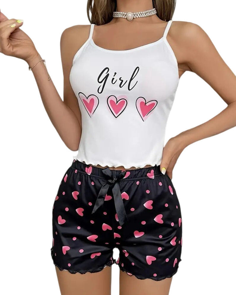Cute Butterfly Lounge Pajama Set