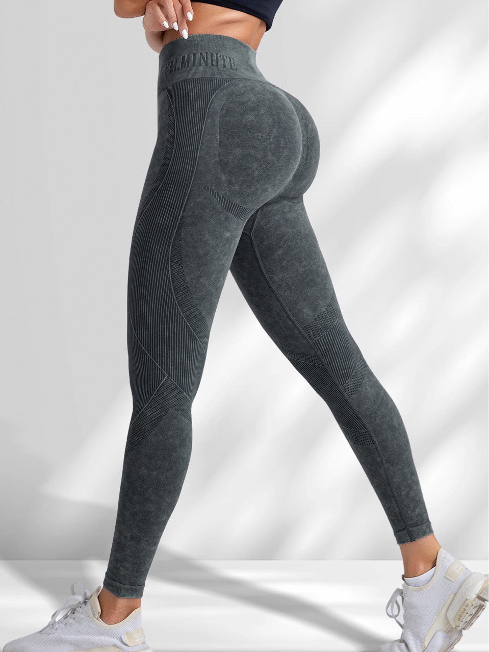 Women's High-Waisted Seamless Leggings, Sculpting & Butt-Lifting Workout Pants