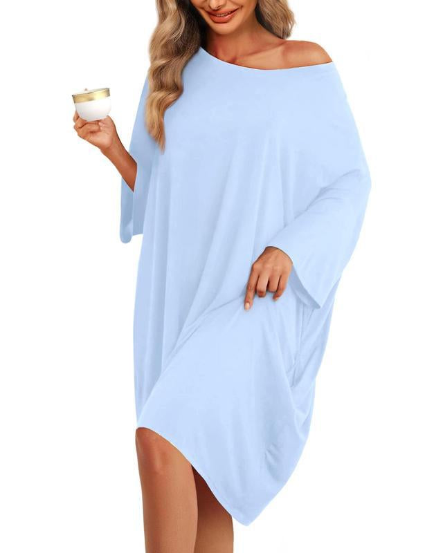 Women's Plus Size Bamboo Viscose Nightgown