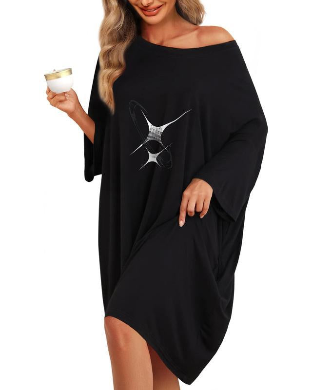 Women's Plus Size Bamboo Viscose Nightgown