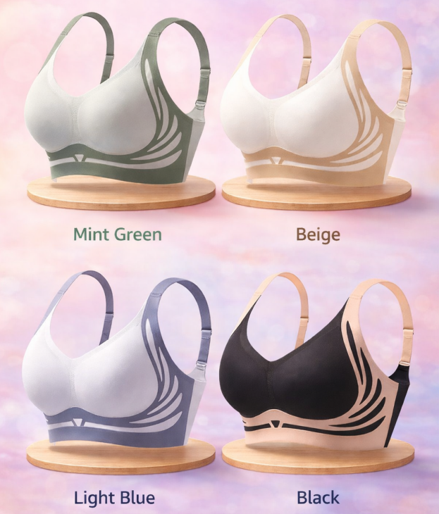 Lifting Anti-Sagging Wire-Free Push-up Bra