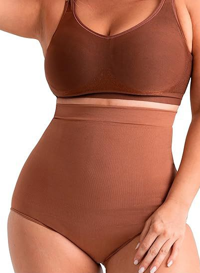 High-Waisted Seamless Compression Shapewear Panty