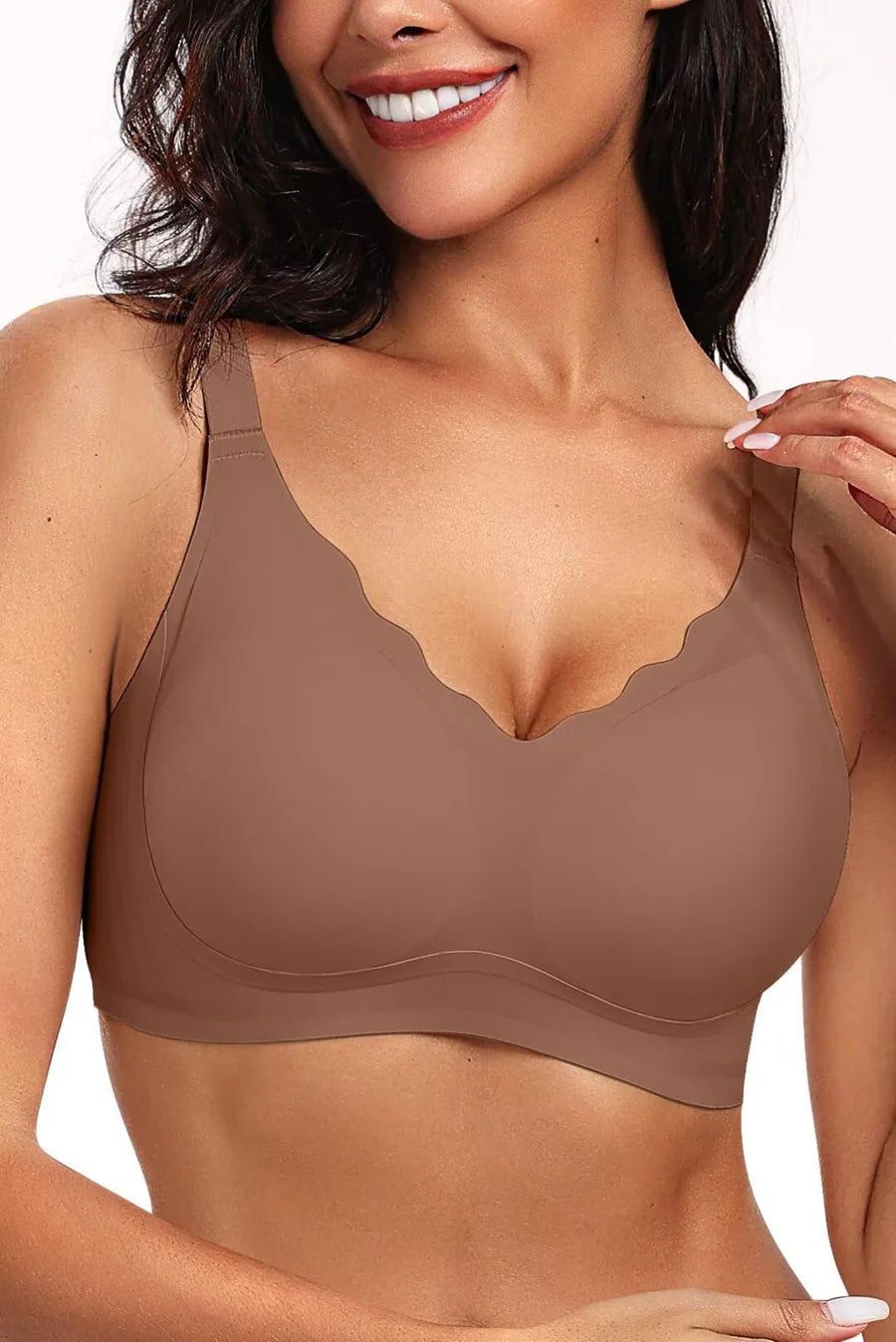 Seamless Comfort Smoothing Push Up Bra
