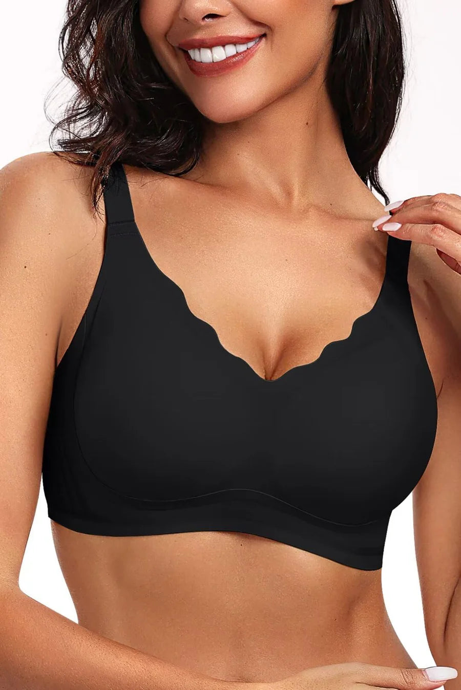Seamless Comfort Smoothing Push Up Bra