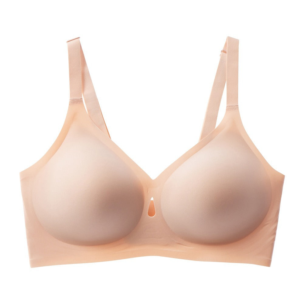 Invisible Jelly Lift Bra with Breathable Water Drop Hollow
