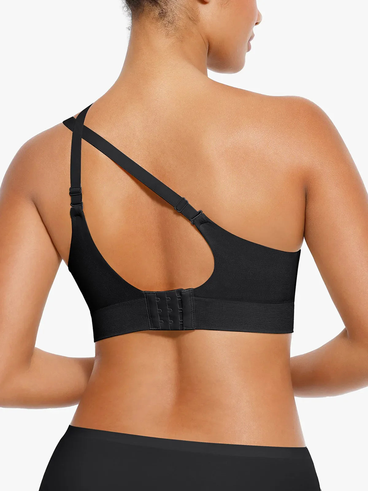 Wireless Seamless Push-Up V-Neck Bra