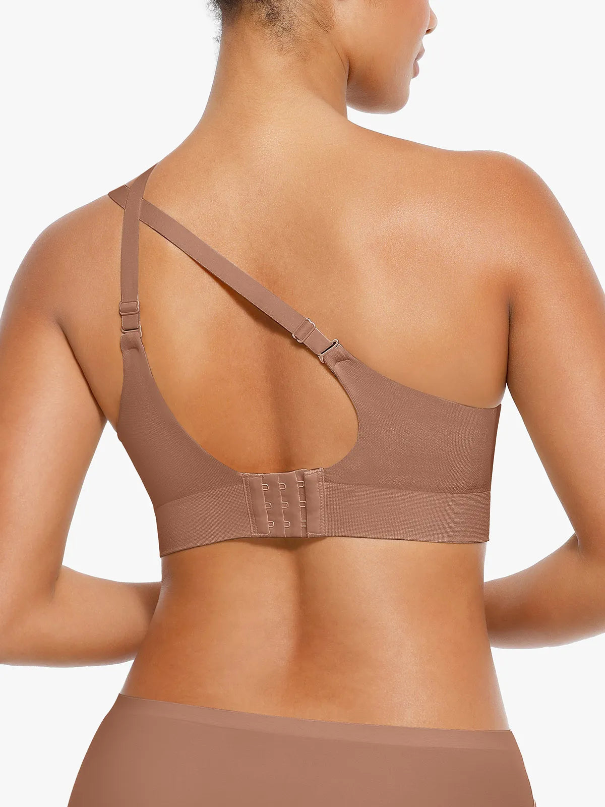 Wireless Seamless Push-Up V-Neck Bra