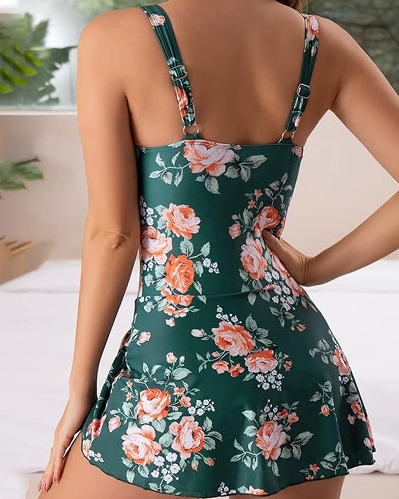 🔥FLASH SALE🔥 One Piece Tummy Control Tie Knot Swimsuits