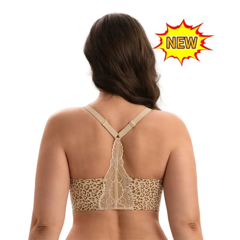 Women’s Lace Jelly Bralette – Wireless, Seamless & Padded