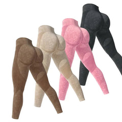 Women's High-Waisted Seamless Leggings, Sculpting & Butt-Lifting Workout Pants