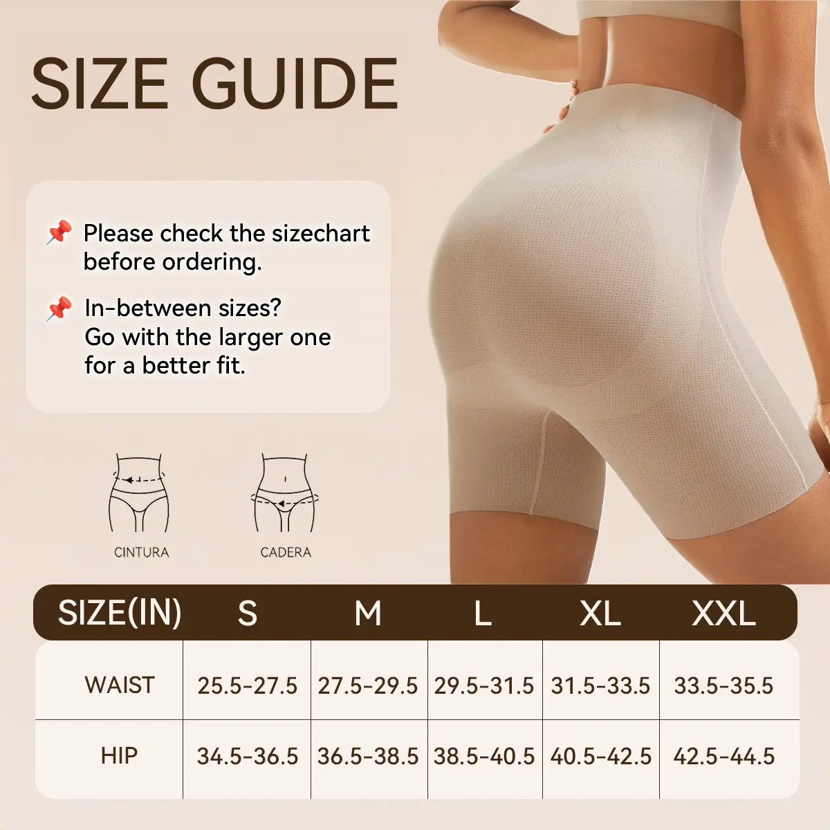 High Waist Tummy Control Shapewear Shorts for Women