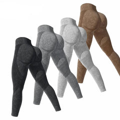 Women's High-Waisted Seamless Leggings, Sculpting & Butt-Lifting Workout Pants