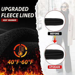 Women’s Fleece Lined Flare Leggings with Pockets