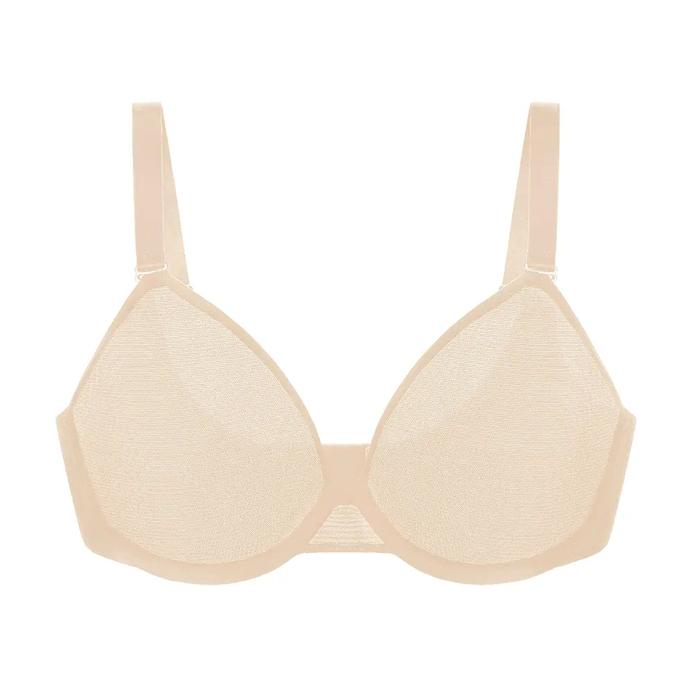 🎉 2nd 50% OFF 🎉Plus Size Air Light Sheer Mesh Minimizer Bra