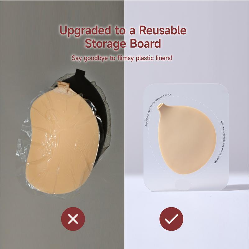 Invisible Push-Up Sticky Bra – Waterproof & Reusable