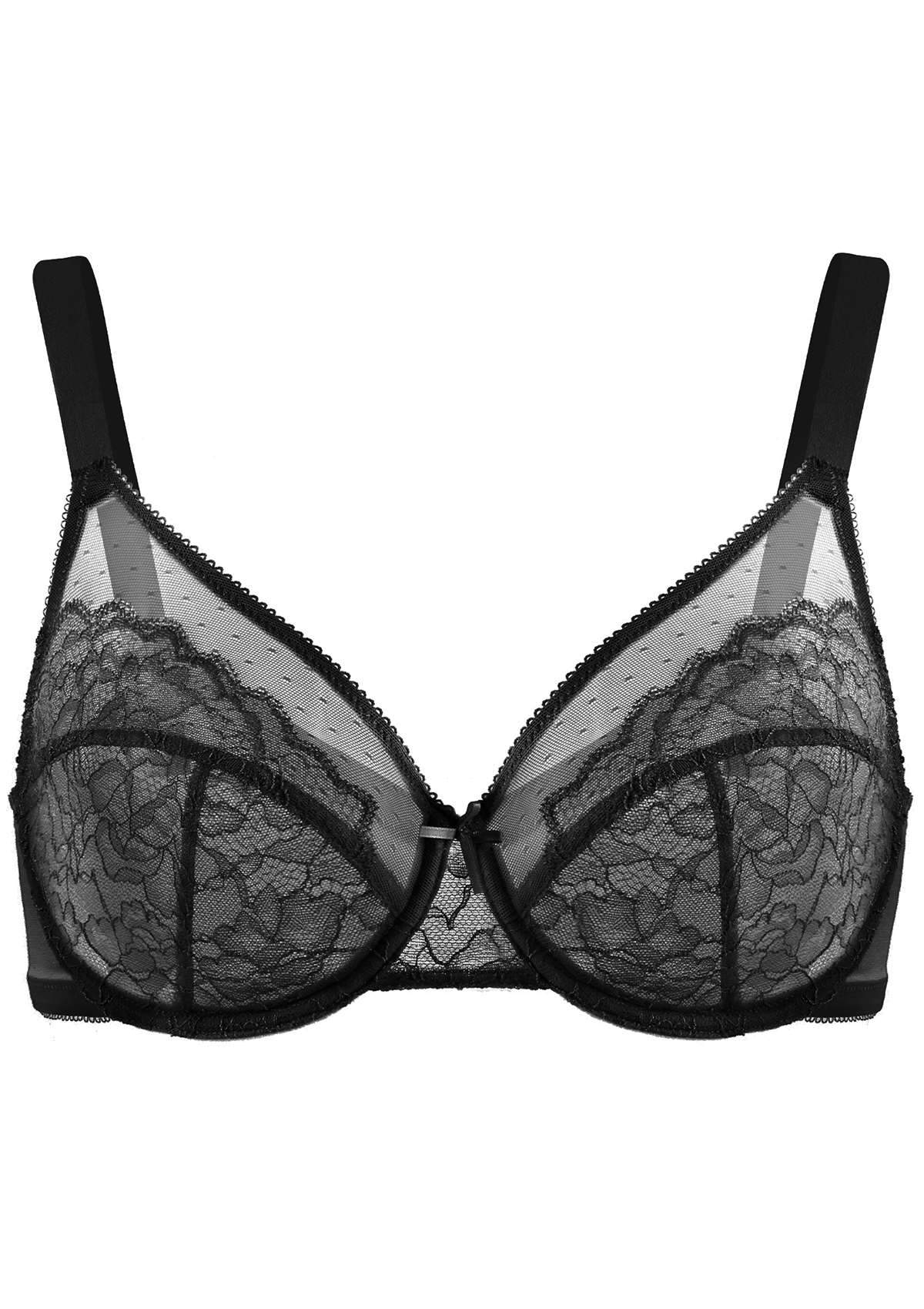 Enchante Unlined Lace Underwire Bra