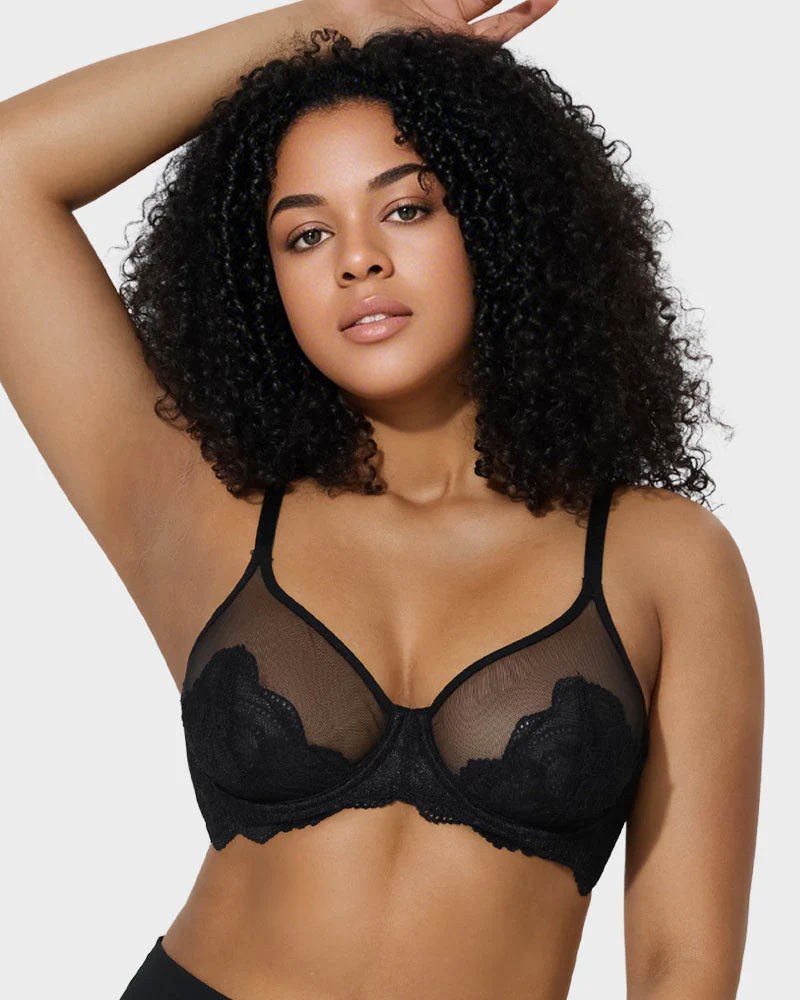 Full Coverage Lace Minimizer Bra