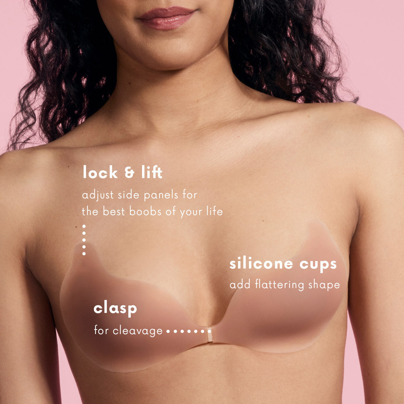 🔥FLASH SALE🔥Cleavage double-Sided Adhesive Invisible Lift Inserts