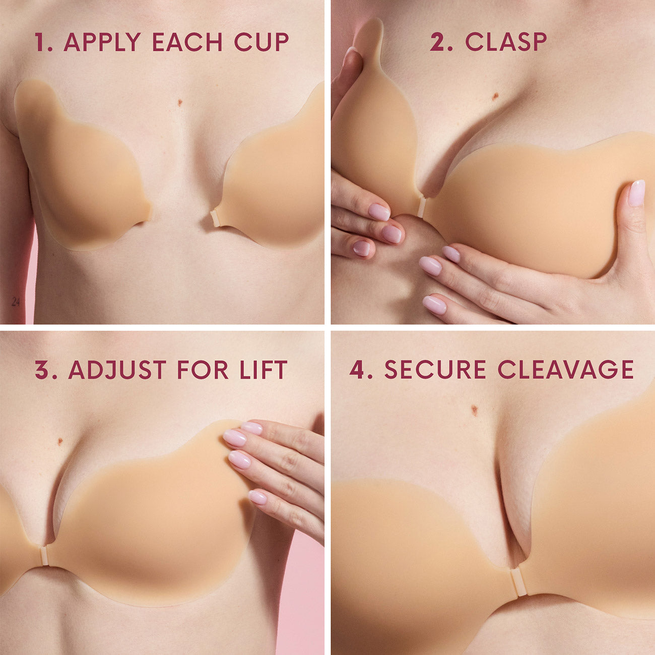 🔥FLASH SALE🔥Cleavage double-Sided Adhesive Invisible Lift Inserts