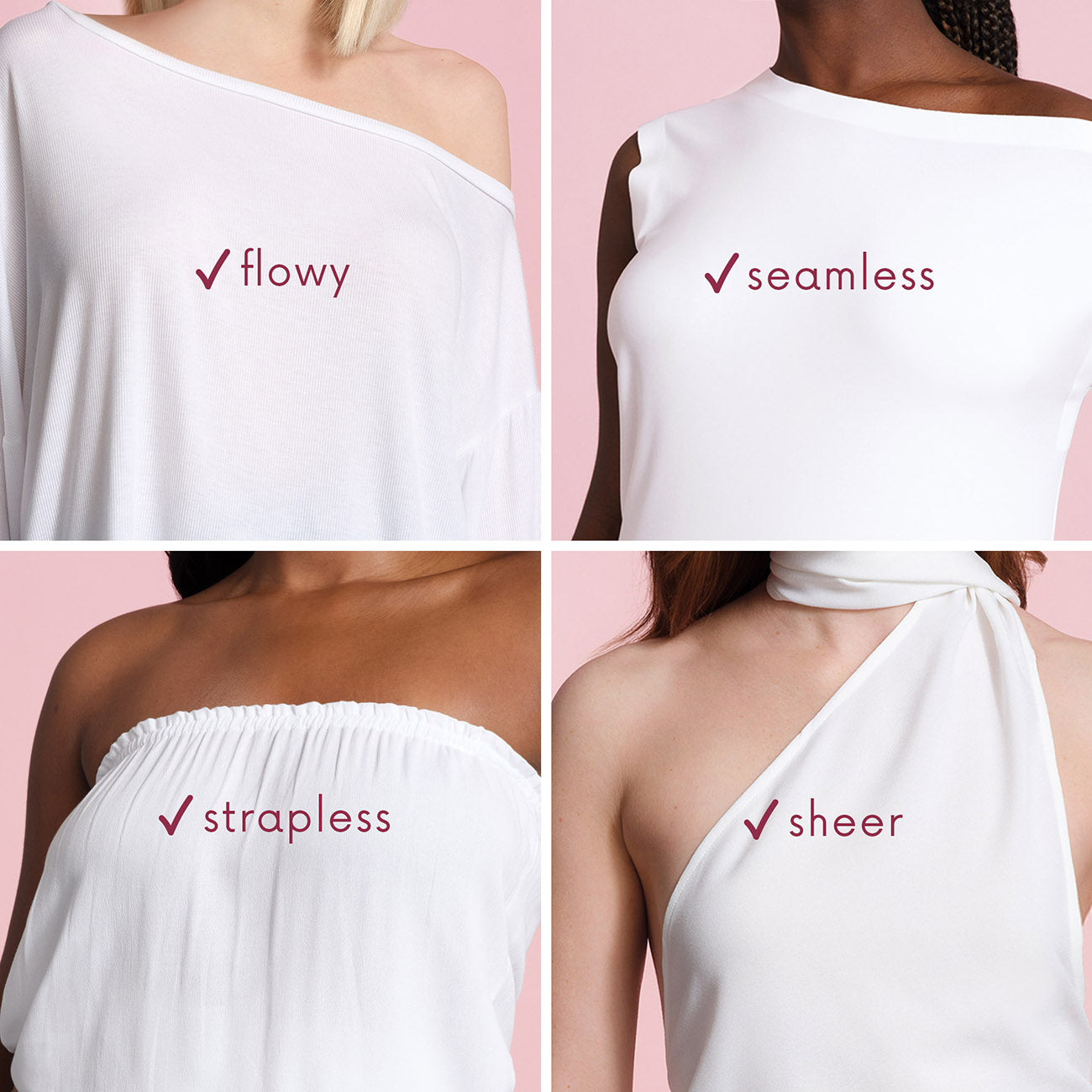 🔥FLASH SALE🔥Bombonds Invisible Lift Inserts | Double-Sided Adhesive Bra Lifter for Instant Boost