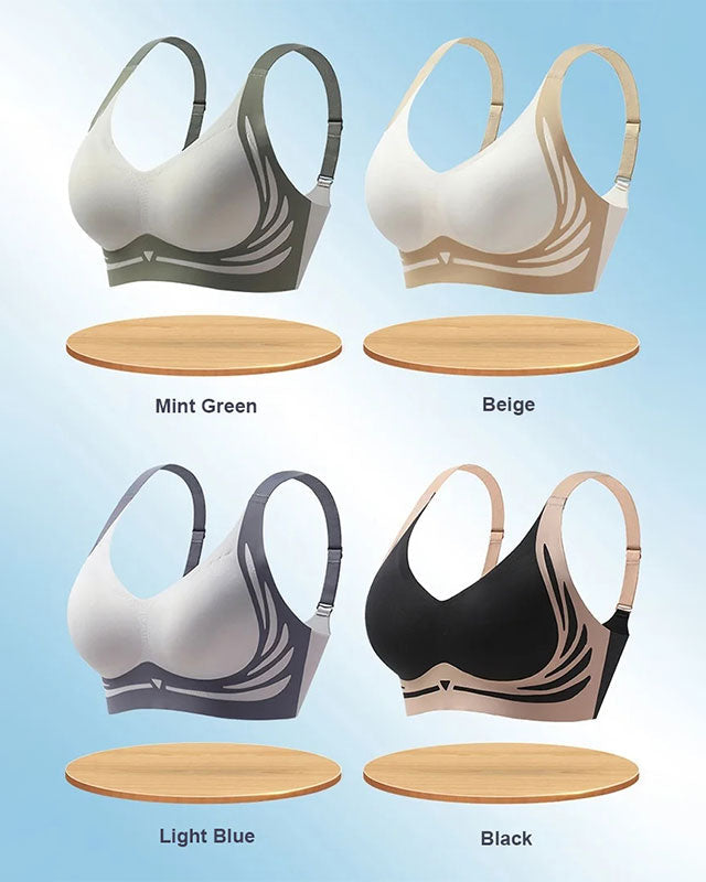 Lifting Anti-Sagging Wire-Free Push-up Bra