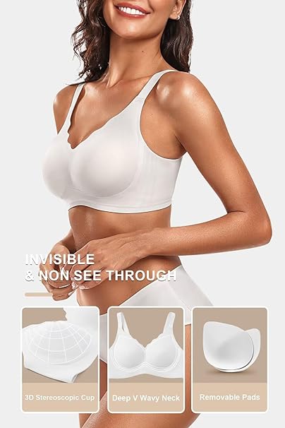 Seamless Comfort Smoothing Push Up Bra